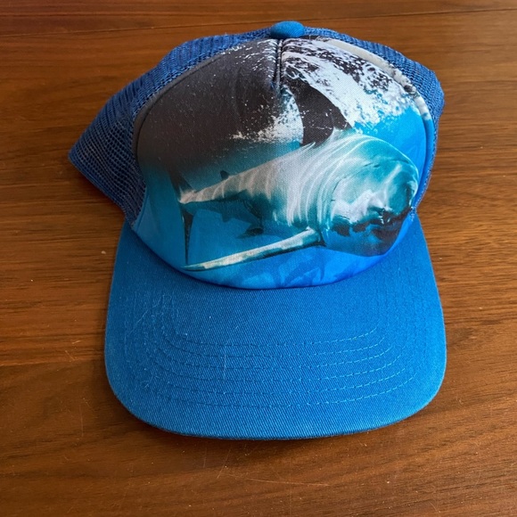 Retro Old Navy Shark Attack Hat - Picture 2 of 4